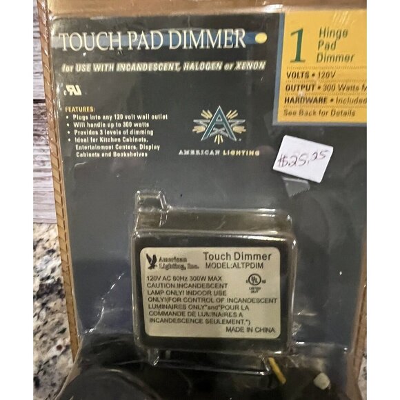 American Lighting Touch Pad Dimmer 2002 - Picture 2 of 7